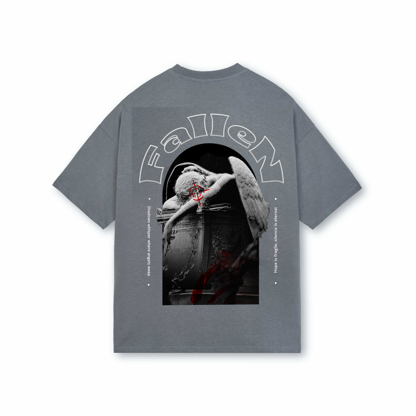 240GSM Unisex Oversized Drop Shoulders T-shirt