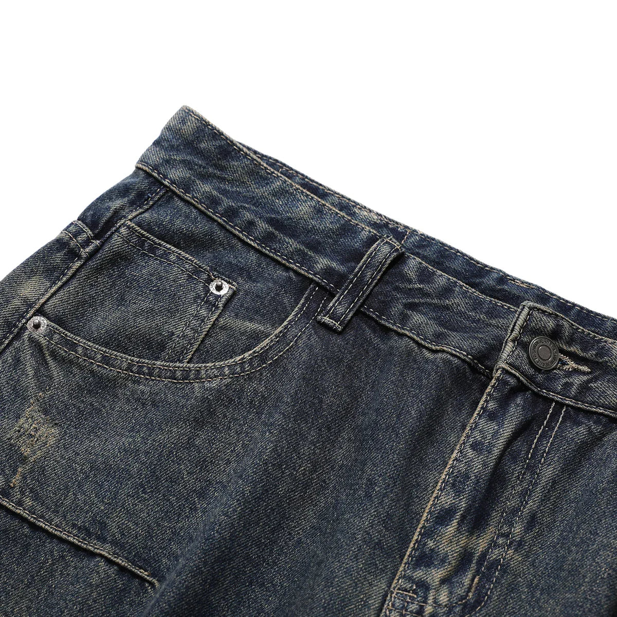 Vintage Washed Jeans – Heavyweight Loose Fit