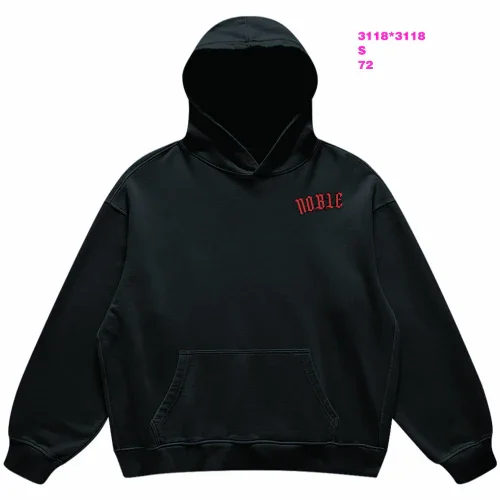 Zero Collection Oversized Retro Hoodie(440GSM)