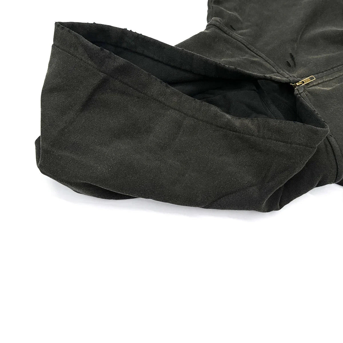 Distressed Dystopian Zip Hoodie (Unisex, 420GSM)