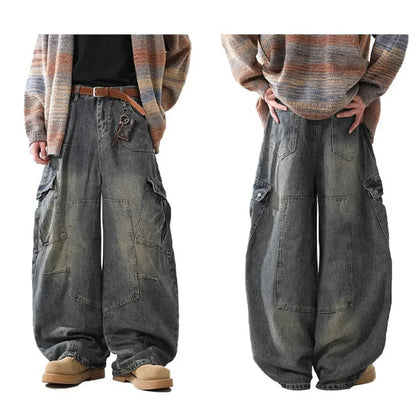 Vintage Washed Jeans – Heavyweight Loose Fit
