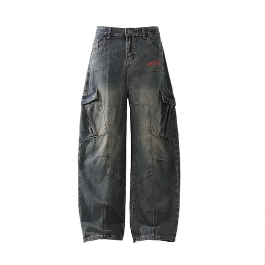 Vintage Washed Jeans – Heavyweight Loose Fit
