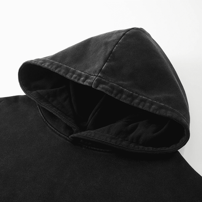 Zero Collection Oversized Retro Hoodie(440GSM)
