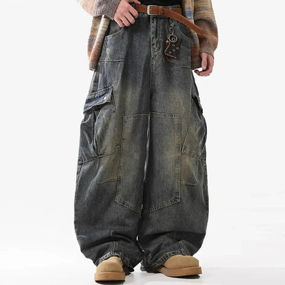 Vintage Washed Jeans – Heavyweight Loose Fit